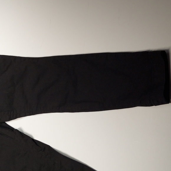 J. Crew Black Dannie Jeans with Faux Leather Top Size 8 - Picture 5 of 13